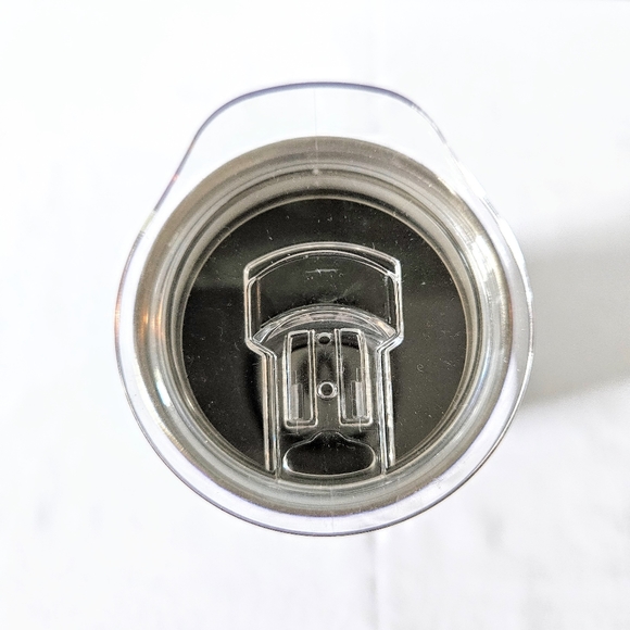 NWOT Mermaid Glittery Purple & Teal Ombré Insulated Hot or Cold Drink Travel Cup - Picture 4 of 5